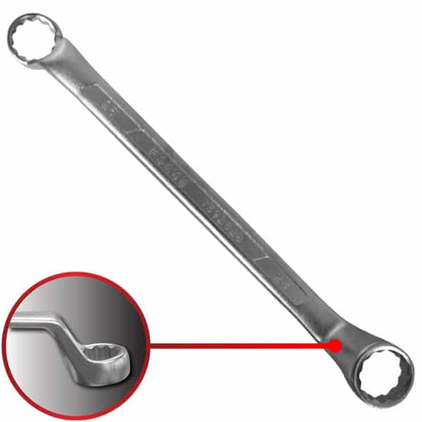 75° Degree Offset Ring Wrench 26X28MM 355MM Length