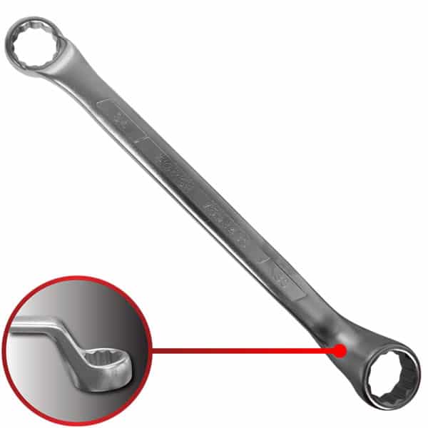 75° Degree Offset Ring Wrench 34X36MM 440MM Length
