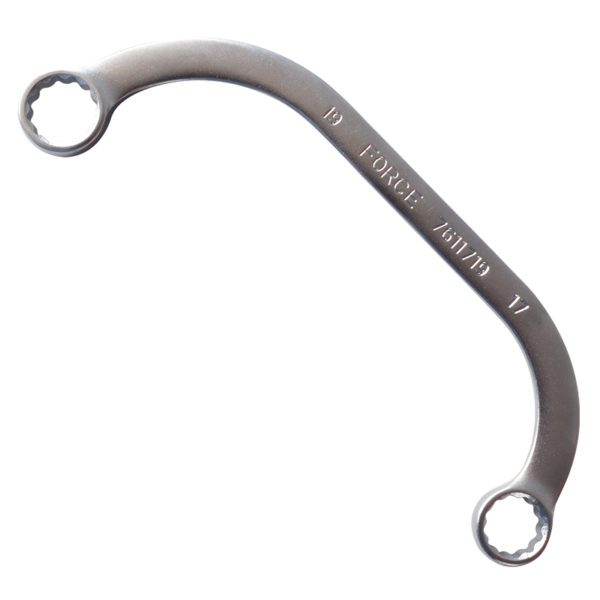 Half-Moon Ring Wrench 17 x 19MM 220MM Length