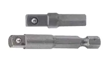 Adaptor 1/4" Hex - 1/4" SQ 30MM Length