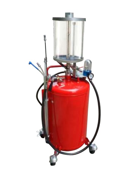 Glass Covered Fluid Extractor 80L + 12L