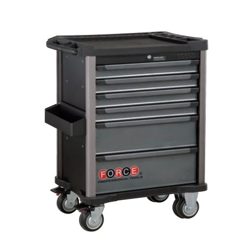 6-Drawer Trolley With 219PC Tools (B)