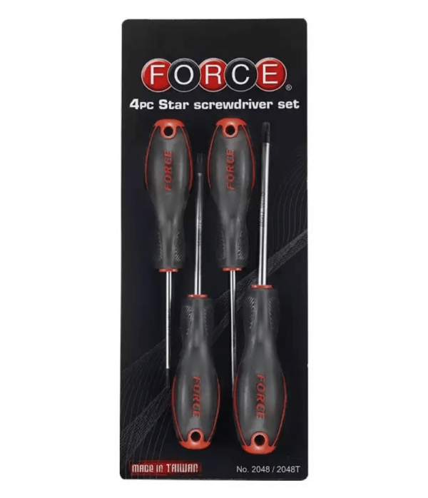 4PC Star Screwdriver Set T15-T30