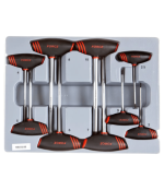 9PC T-Handle Hex Key Set 3/32" - 3/8"