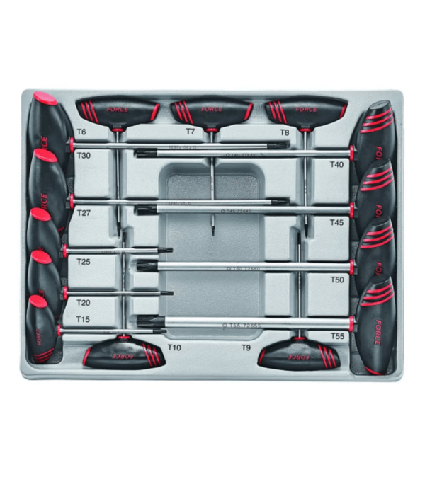 14PC T-Handle Star Key Set T6–T55