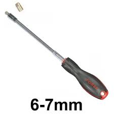 Flexible Hex Nut Driver 6MM x 7MM 290MM Length