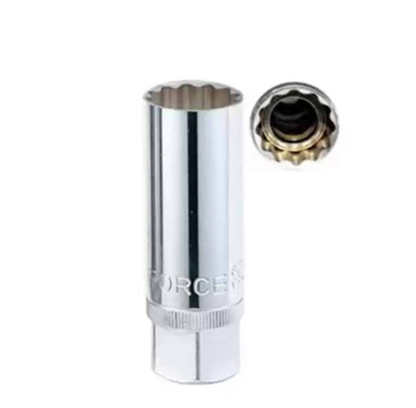 3/8" Drive Magnetic Spark Plug Socket 14MM 70MM Length