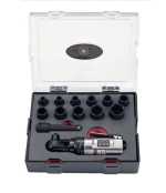 13PC 3/8" Drive Stubby Impact Wrench & 6PT Socket Set 6–19MM - Image 2