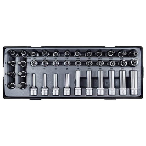 38PC 3/8" Star & Spline Set