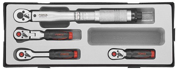 4PC 1/4" Drive Ratchet Handle Set