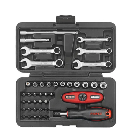 41PC 1/4" Drive Combination Set