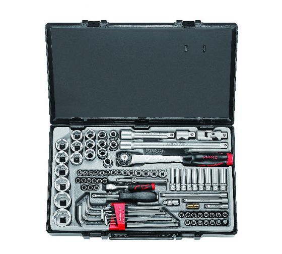 88PC 1/4" & 1/2" Drive Cabinbox 6PT Socket Set 10-32MM