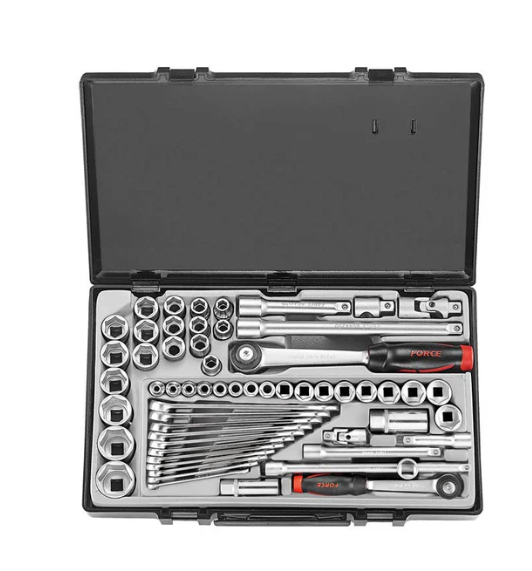 59PC 3/8" & 1/2" Drive Cabinbox 6PT Set 10-32MM