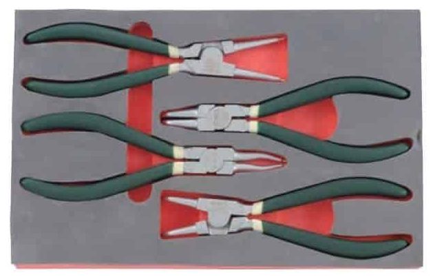 force-5043AV-e1747832110629.jpg 4Pc Snap Ring Pliers Set - Image 1