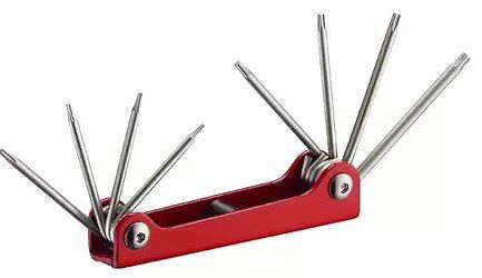 8Pc Star Key Set Folding T5 T20