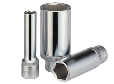 3/8" Drive 6PT Flank Deep Socket 23MM 63MM Length