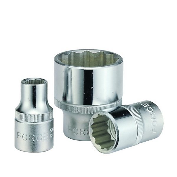 3/8" Drive 12PT Flank Socket 16MM 30MM Length