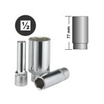 1/2" Drive 6PT Deep Socket 5/8" 77MM Length