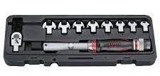10PC Head Interchangeable Torque Wrench & Spanner Set