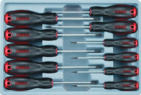 11PC Star Tamperproof Screwdriver Set T6H - T40