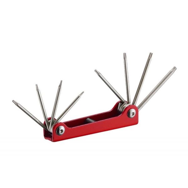 8Pc Star Tamperproof Key Set Folding T5H T20H