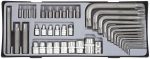41PC 1/2", 3/8", 1/4" Drive Star Bit & Socket Set